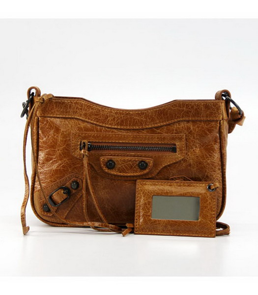 Balenciaga Hip Pochette Grenadine Camel